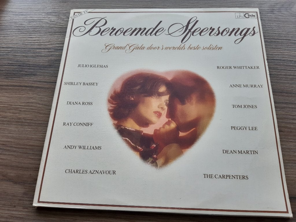 2 LP's Beroemde sfeersongs, Ophalen of Verzenden, Gebruikt, LP