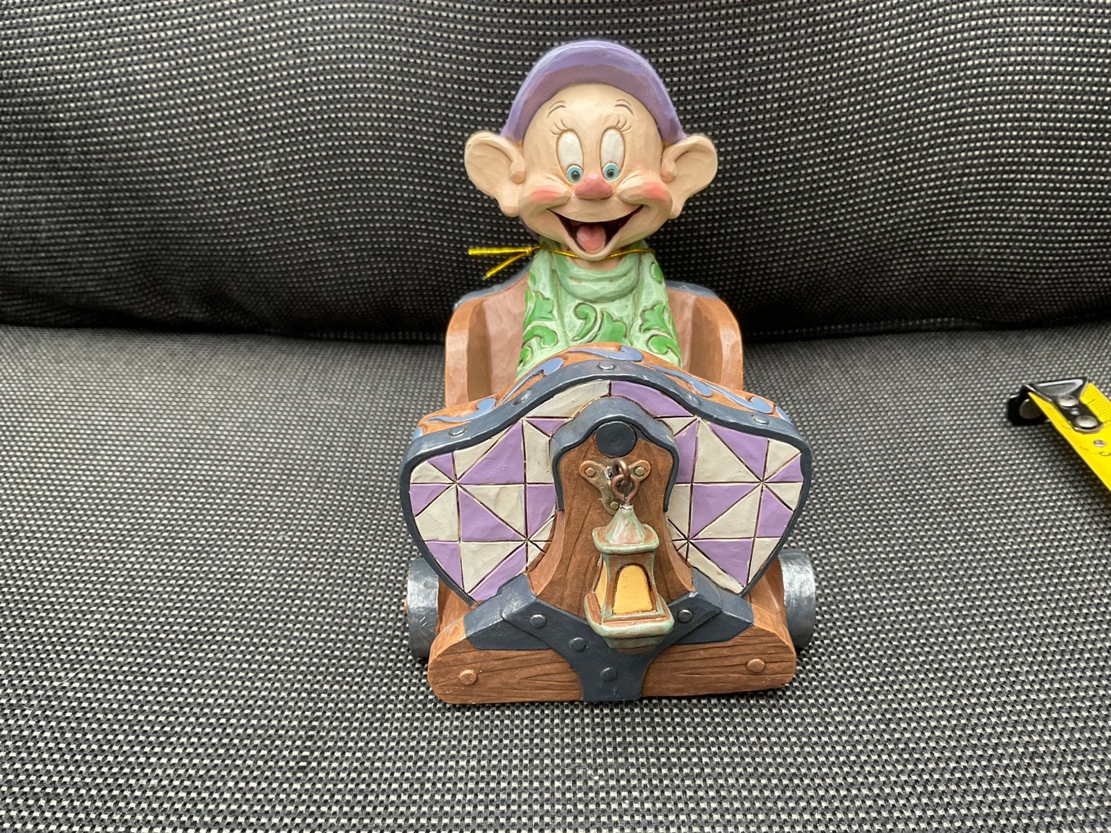 Disney Traditions Jim Shore Dopey SEVEN DWARFS MINE TRAIN, Verzamelen, Disney, Ophalen, Sneeuwwitje of Doornroosje, Nieuw, Beeldje of Figuurtje