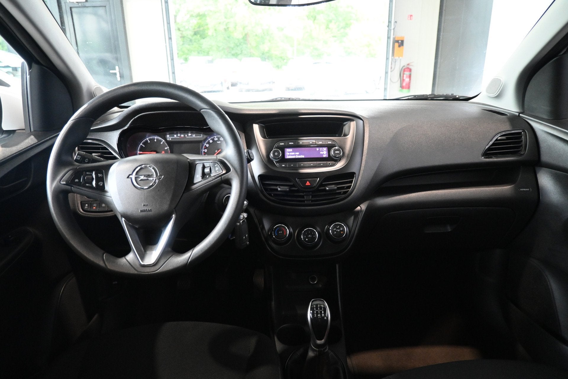 Opel KARL 1.0 ecoFLEX Edition Airco Cruise control Elektrisc, Auto's, 839 kg, Stof, Gebruikt, Met garantie (alle)