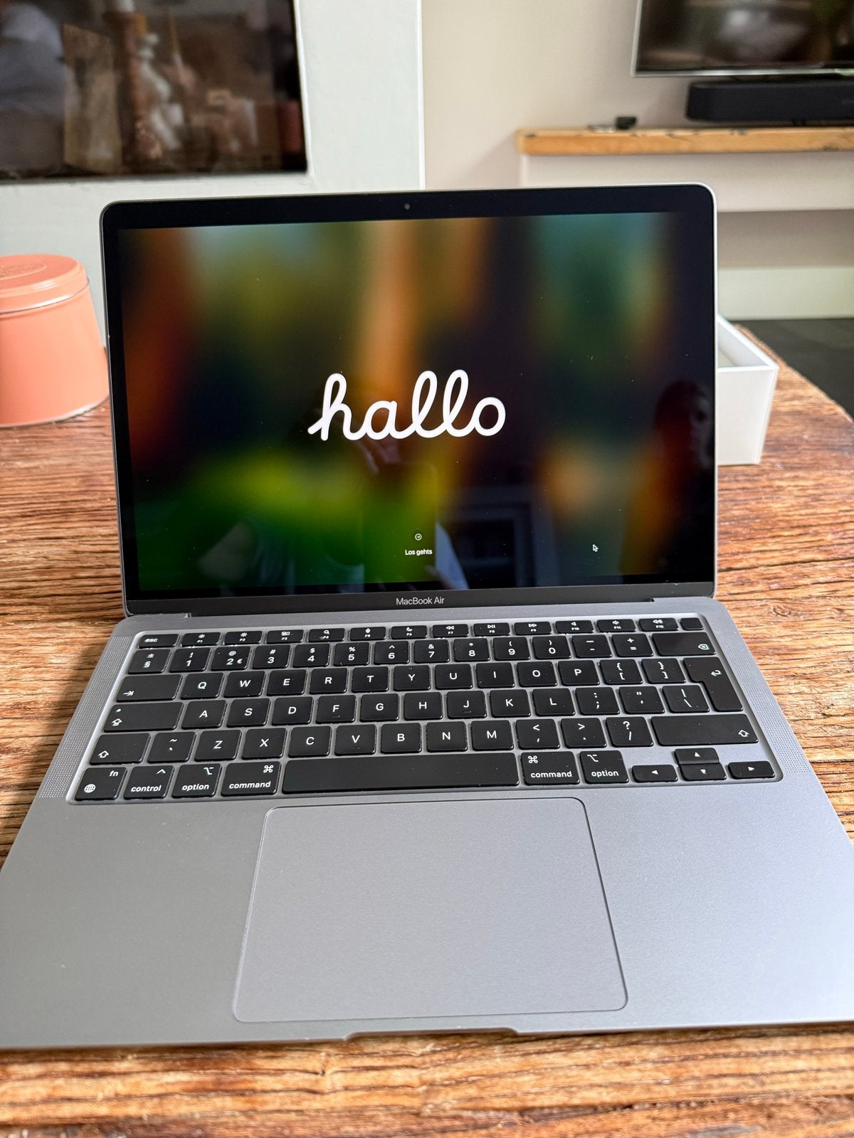 MacBook Air 13-inch M1 256GB Space Grey, Computers en Software, Apple Macbooks, Ophalen, 256 GB, Qwerty, 8 GB