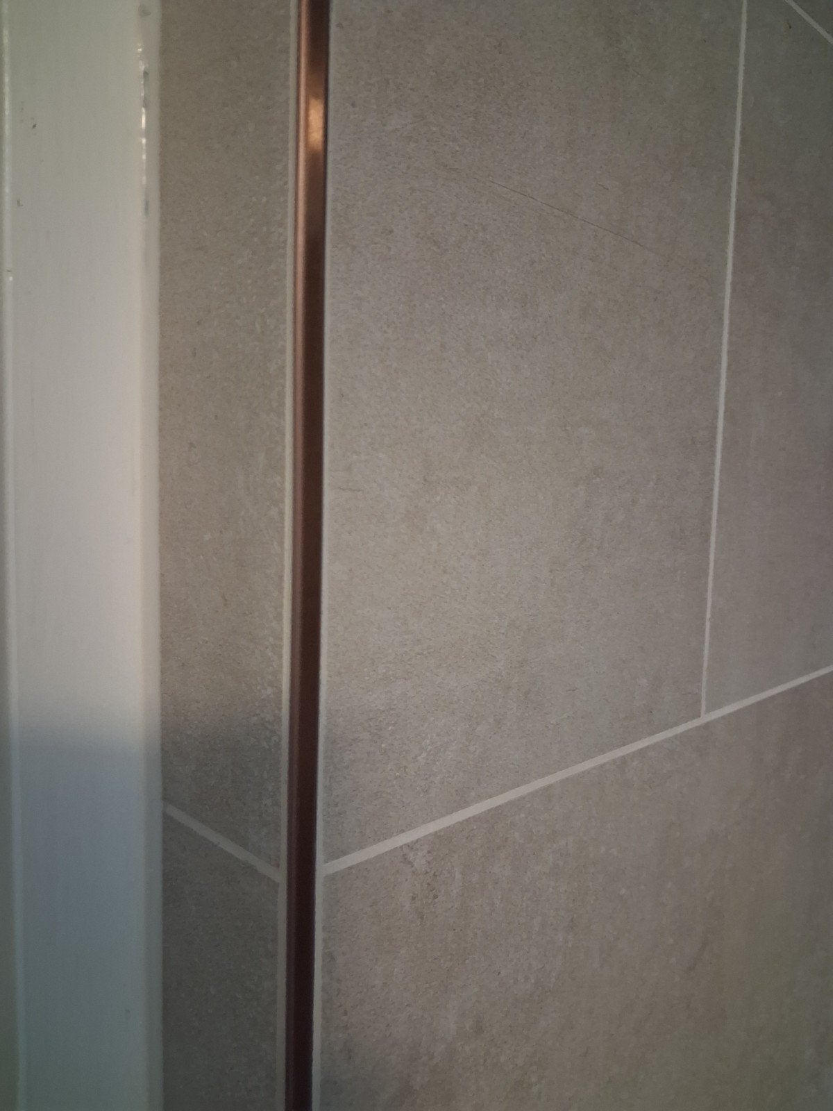 2x nieuw koper tegelprofiel 270cm 8mm, Ophalen, Overige materialen, Wandtegels, Nieuw