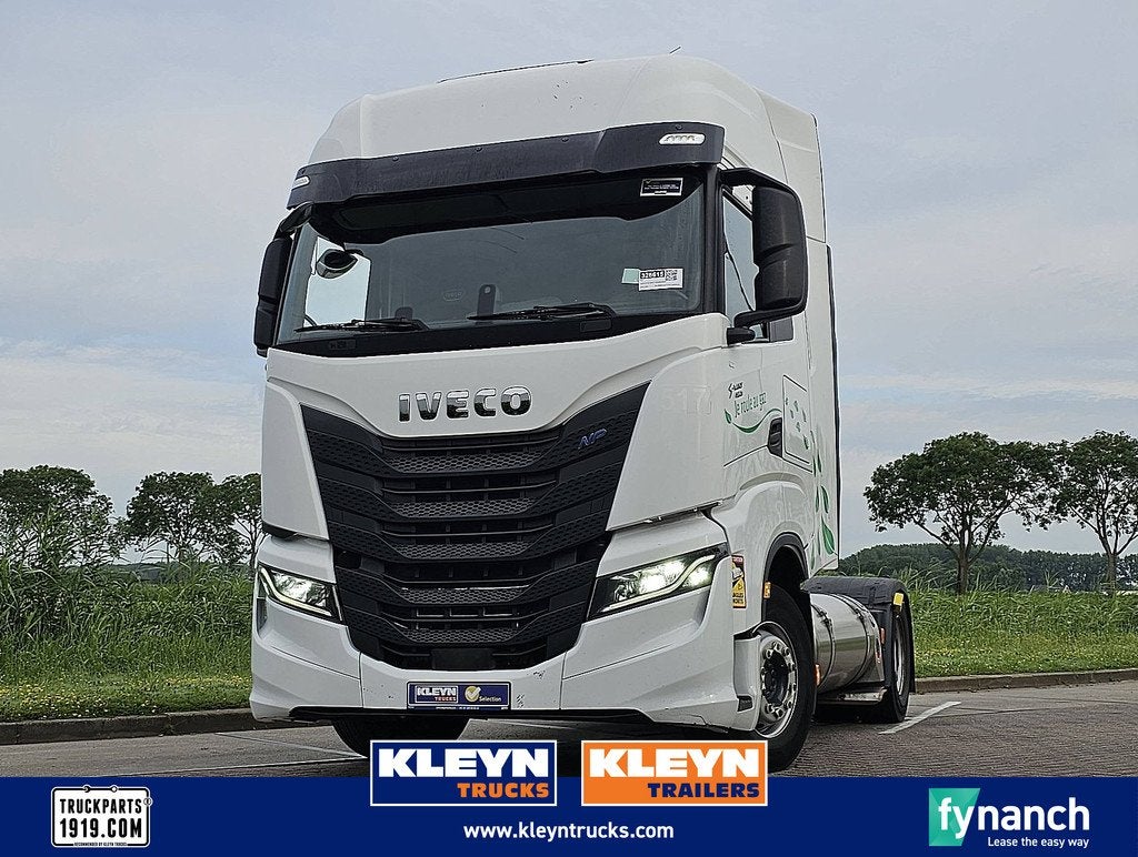 IVECO S-WAY AS440S46 lng, Auto's, Automaat, Euro 6, Wit, Bedrijf