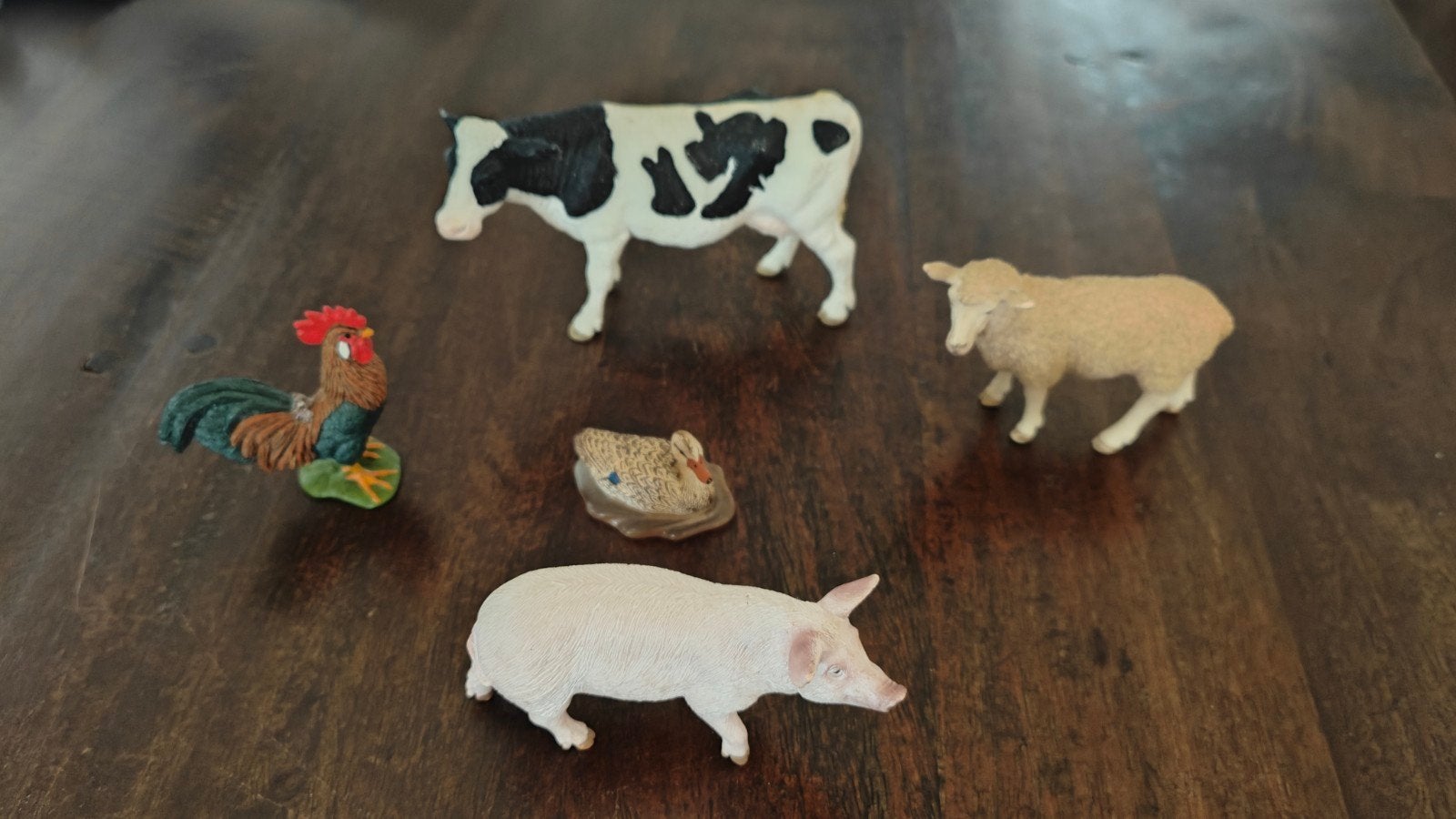 Schleich Boerderijdieren Set, Kinderen en Baby's, Speelgoed | Actiefiguren, Ophalen of Verzenden, Gebruikt