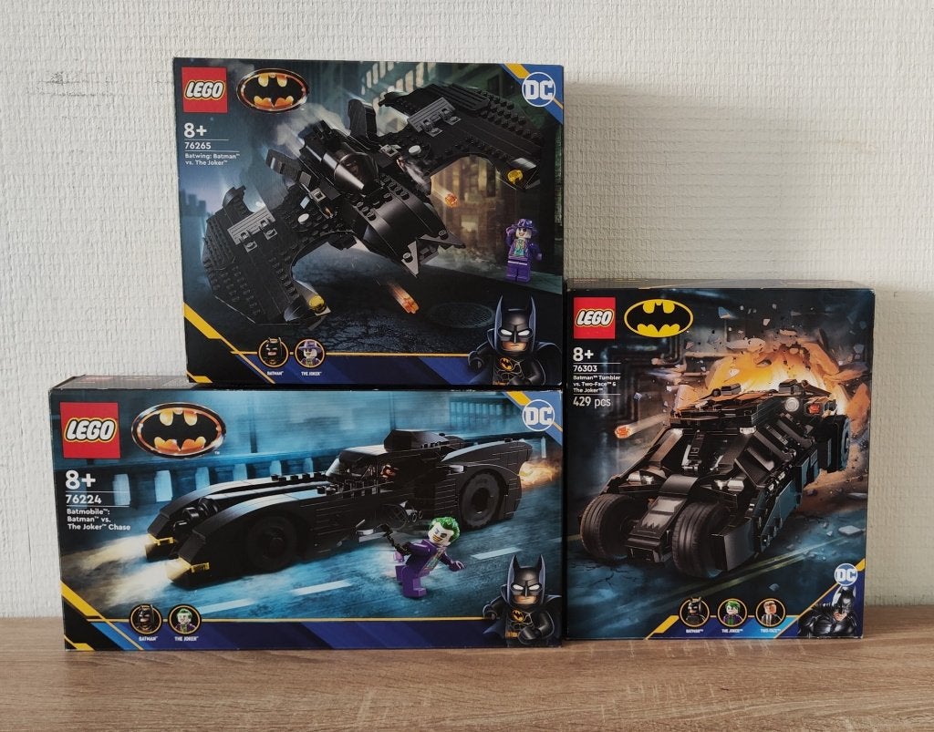 Lego DC Batman 76224 + 76265 + 76303, Overige thema's, Lego, Ophalen of Verzenden, Complete set