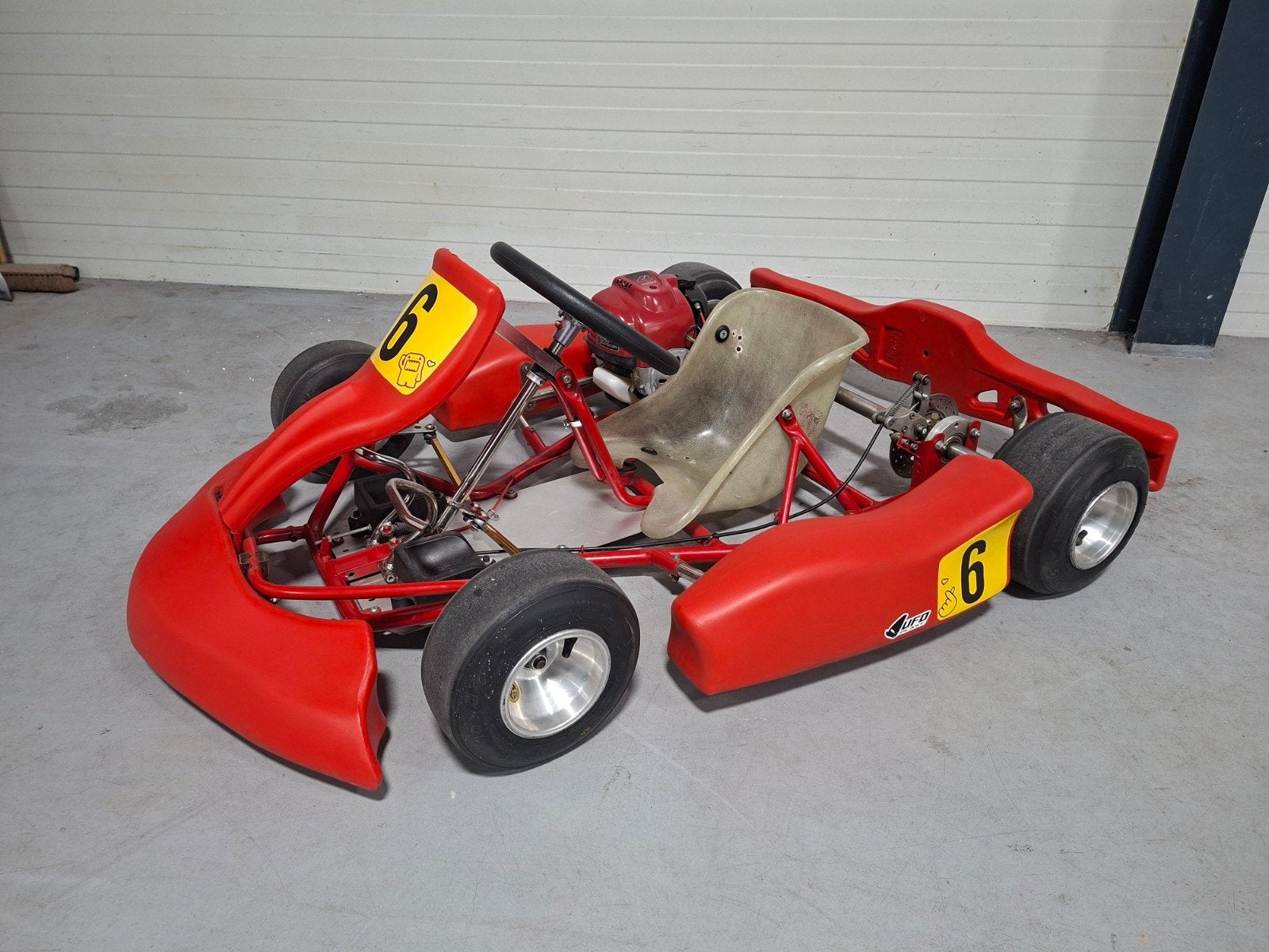 Parolin Delfino Kinder Kart - Perfect voor jonge racers, Sport en Fitness, Karting, Ophalen, Gebruikt, Kart