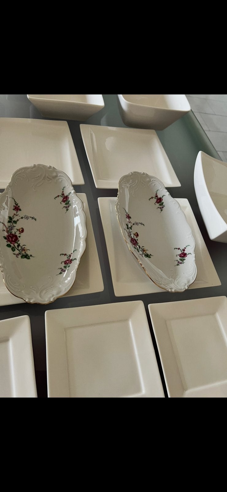 Te koop diverse borden glazen, Ophalen, Bord(en), Overige stijlen, Glas