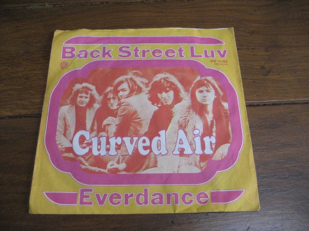 60s curved air back street luv, Cd's en Dvd's, Ophalen of Verzenden, Zo goed als nieuw, Rock en Metal