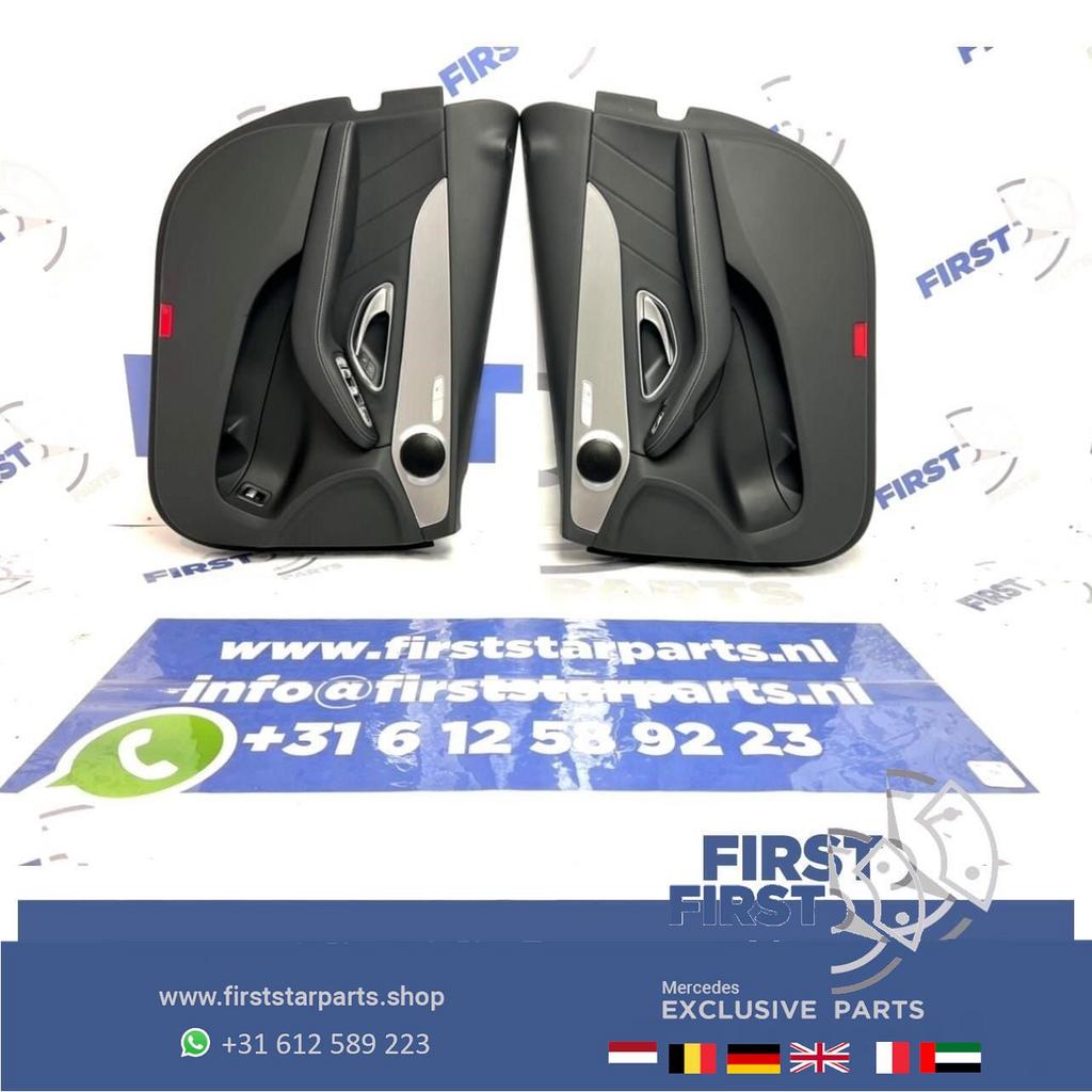 W205 C43 AMG interieur Mercedes C Klasse 2020 stoelen Ledere, Gebruikt, -, Ophalen of Verzenden, -