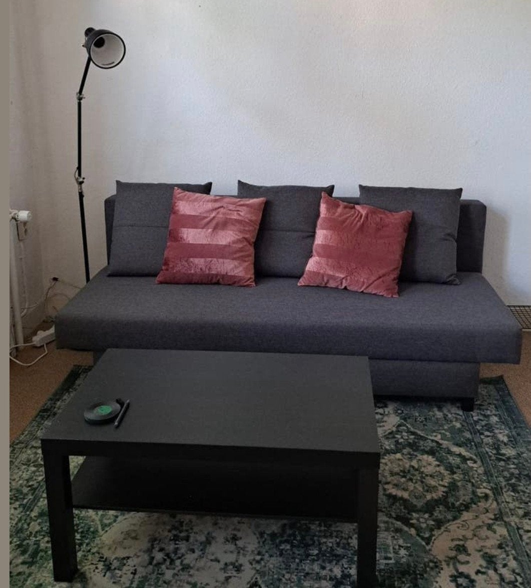 Slaapbank Alvden Ikea, Ophalen, Tweepersoons, 140 cm