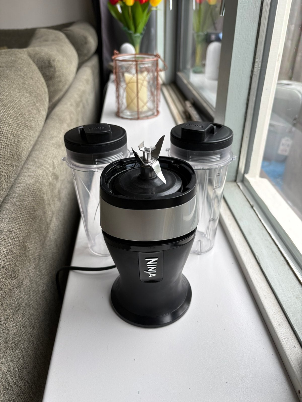 Ninja Blender - Smoothiemaker, Ophalen of Verzenden, Zo goed als nieuw, Blender