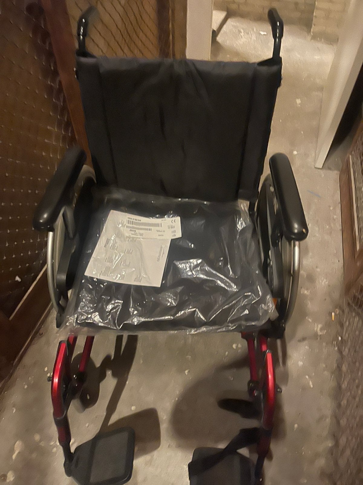 Rolstoel xxl, Diversen, Rolstoelen, Ophalen of Verzenden, Inklapbaar, Zo goed als nieuw, Duwrolstoel