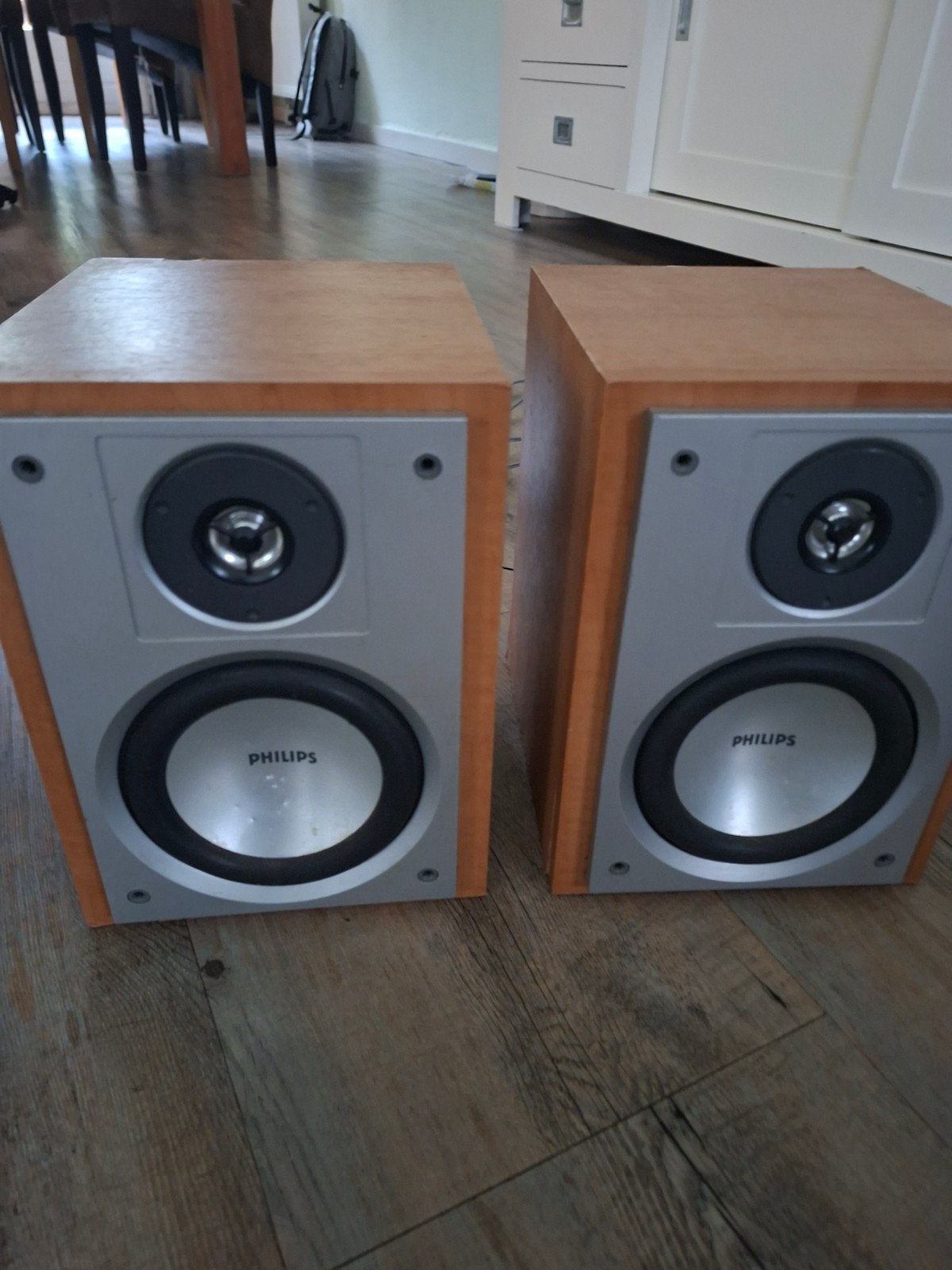 Philips Boekenplank Speakers, Auto diversen, Ophalen, Gebruikt
