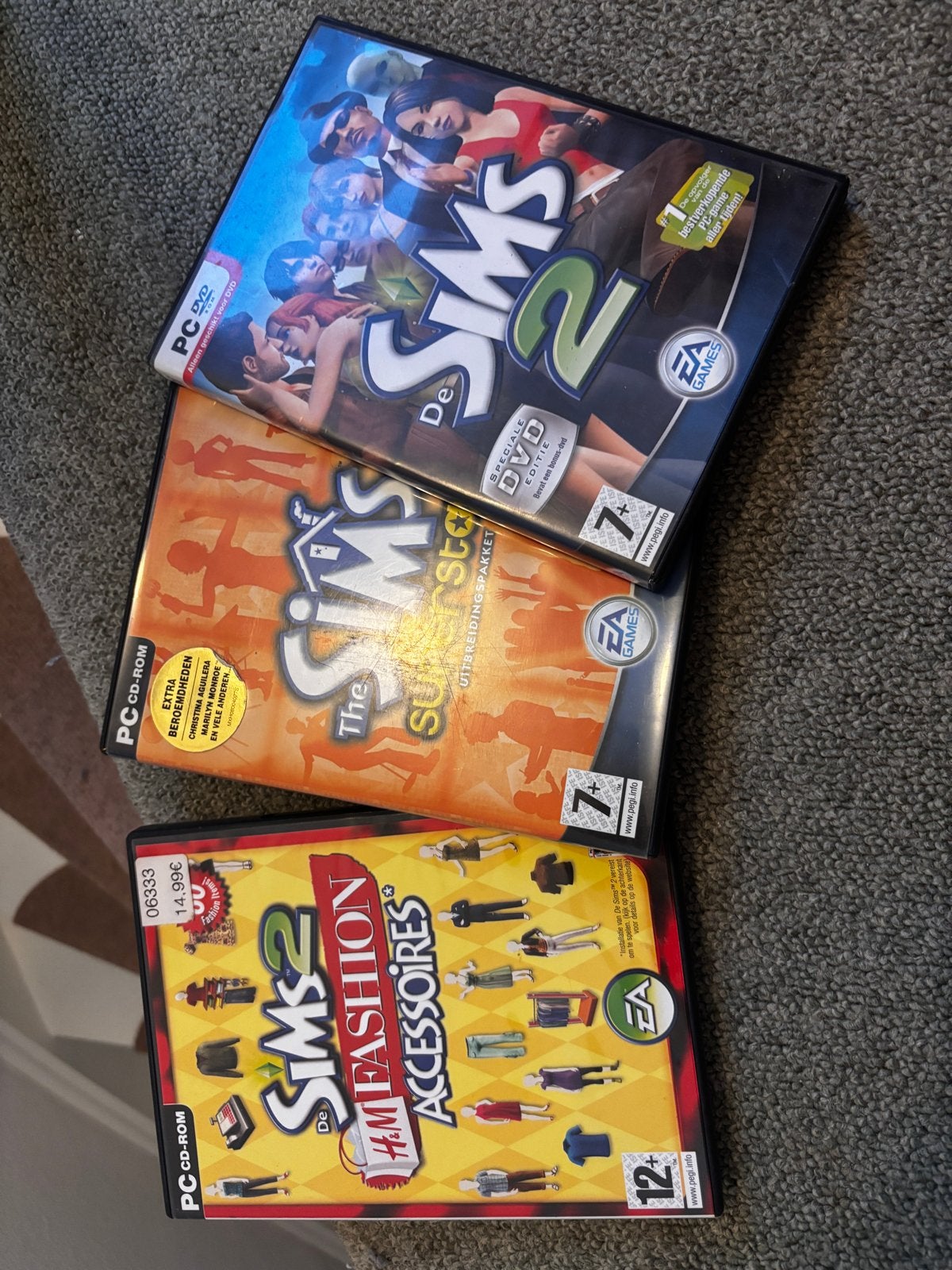 De Sims 2 PC Spellen Bundel - Basisspel & Uitbreidingen, Ophalen, Gebruikt, 1 speler, Vanaf 12 jaar