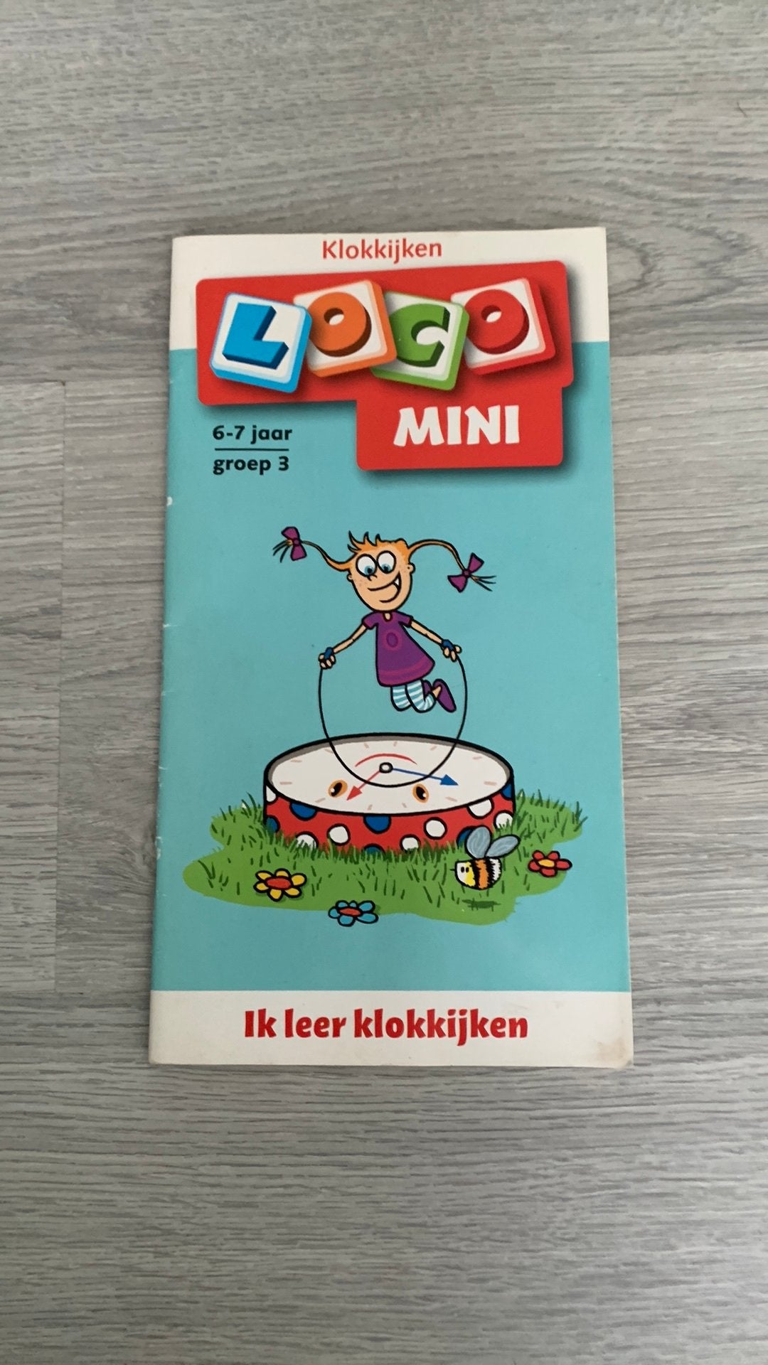Mini loco boekje Klokkijken 6 - 7 jaar groep 3, Ophalen of Verzenden, Gebruikt, Puzzelen