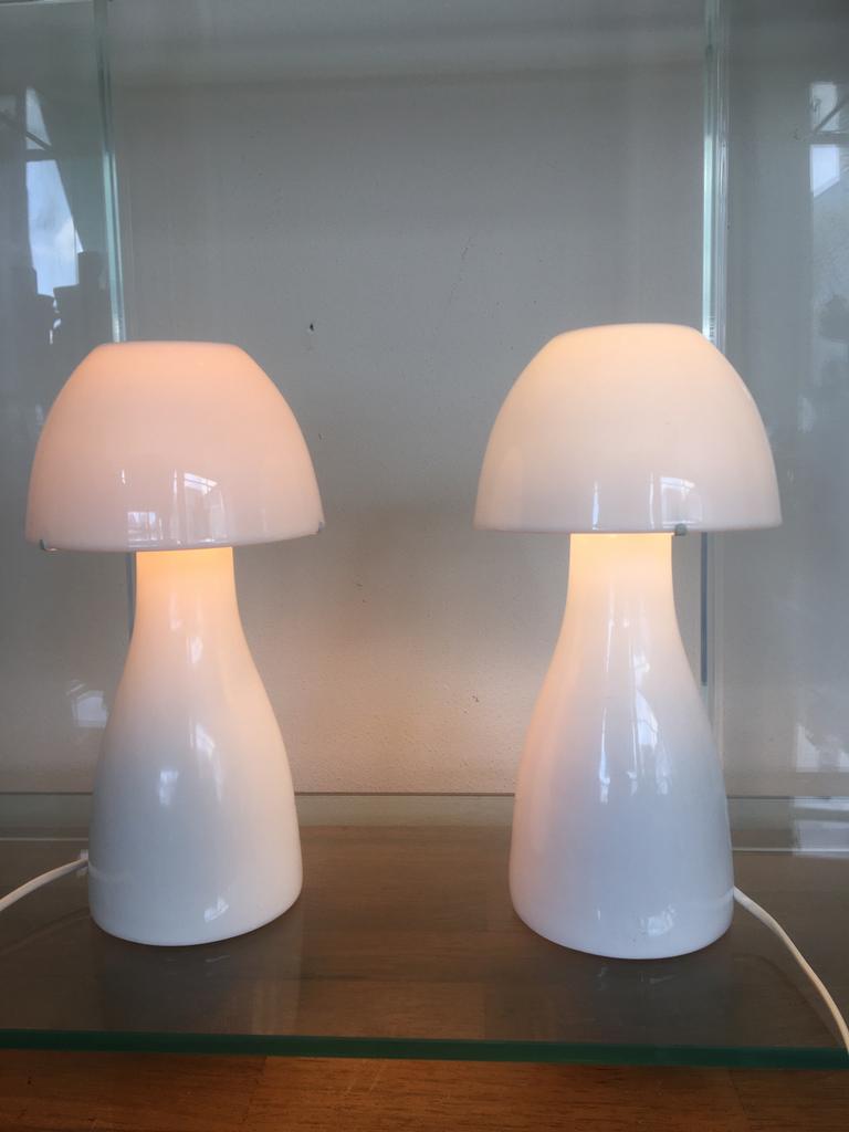 2 oud Ikea. Design lampen. Mushroom. Richard Clark., Ophalen of Verzenden, Zo goed als nieuw