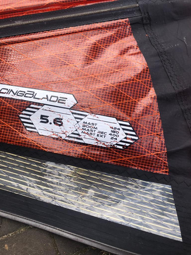 Loftsails Racingblade, Watersport en Boten, Windsurfen, Ophalen, Zeil, Loftsails, Gebruikt