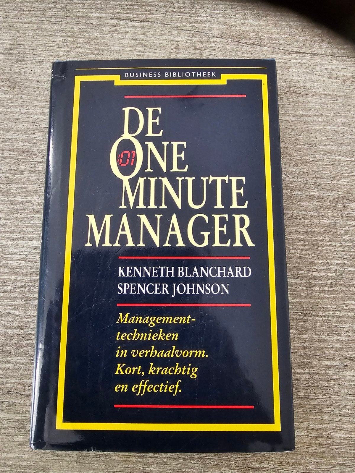 De One Minute Manager - Managementtechnieken, Ophalen of Verzenden, Gelezen, Management, Kenneth Blanchard, Spencer Johnson