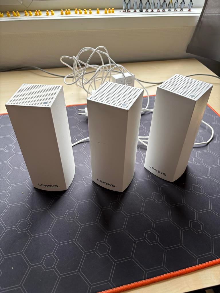 Linksys Velop WHW03 Mesh WiFi Systeem (3 stuks), Ophalen, Gebruikt, Router