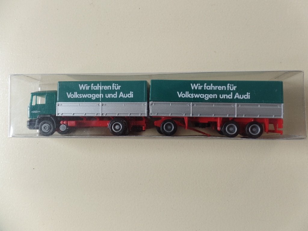 MAN vrachtwagen / aanhanger   (Herpa), Verzenden, Nieuw, Bus of Vrachtwagen, Herpa
