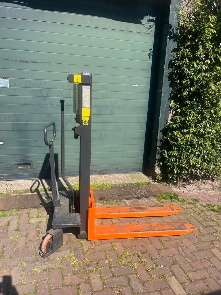 Pallet stapelaar handstappelaar 1000 kg, Ophalen of Verzenden, Gebruikt