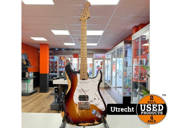 Fazley Project P2 Flashback Elektrische Gitaar, Muziek en Instrumenten, Snaarinstrumenten | Gitaren | Elektrisch, Flex Ltd., Zo goed als nieuw