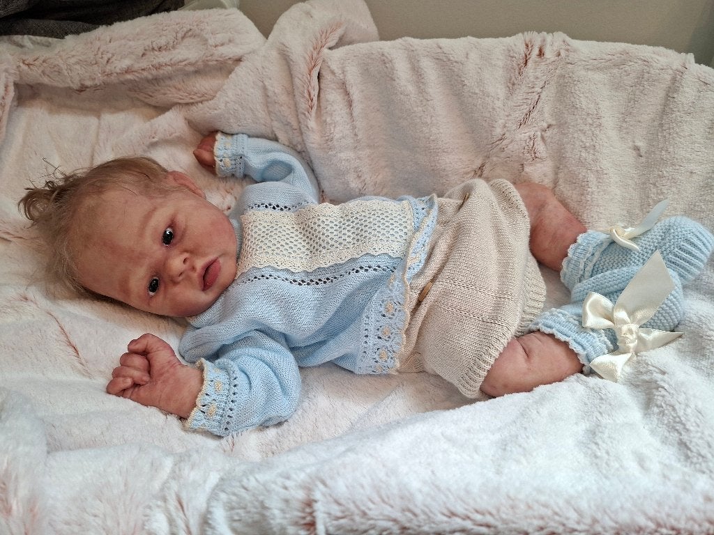 full body silicone marshmallow baby meisje *2 certificaten!*, Verzamelen, Ophalen of Verzenden, Nieuw, Pop, Levensecht of Reborn