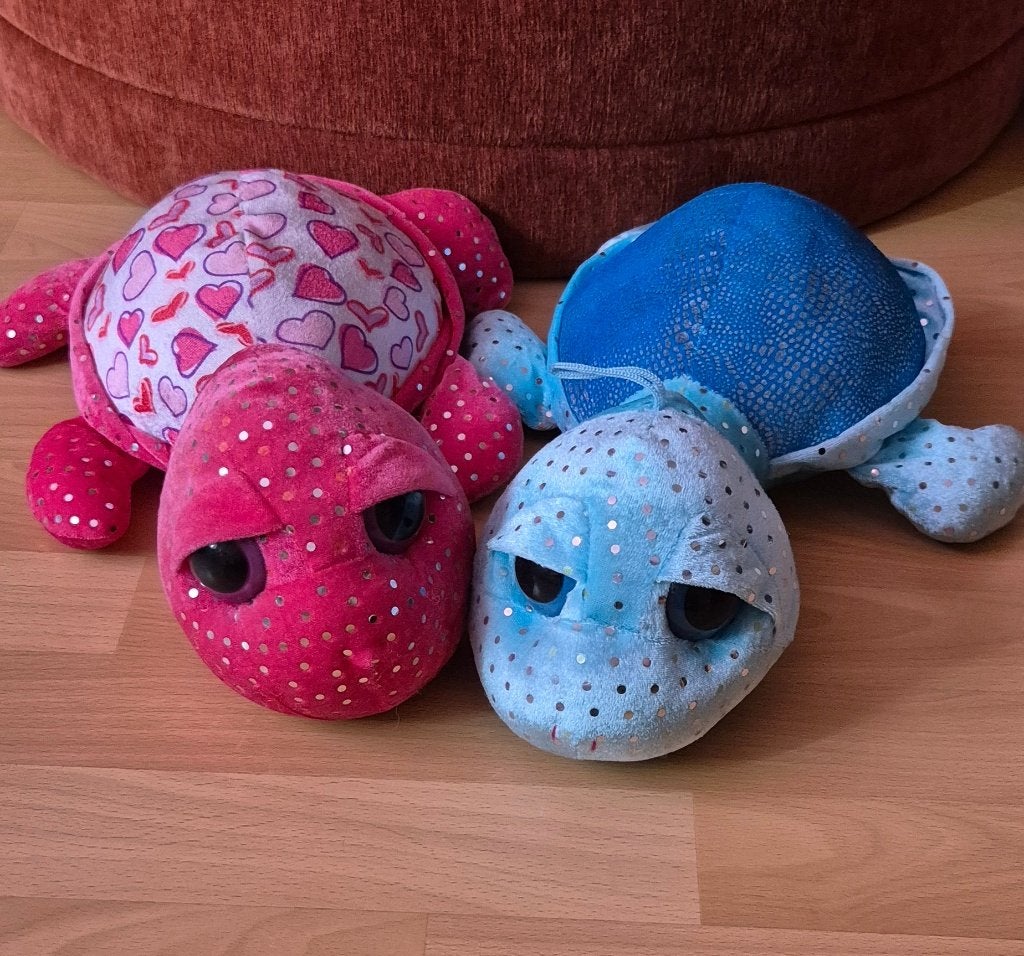 Schildpadden Knuffels, Ophalen, Gebruikt, Overige typen, Middelgroot (20 tot 80 cm)