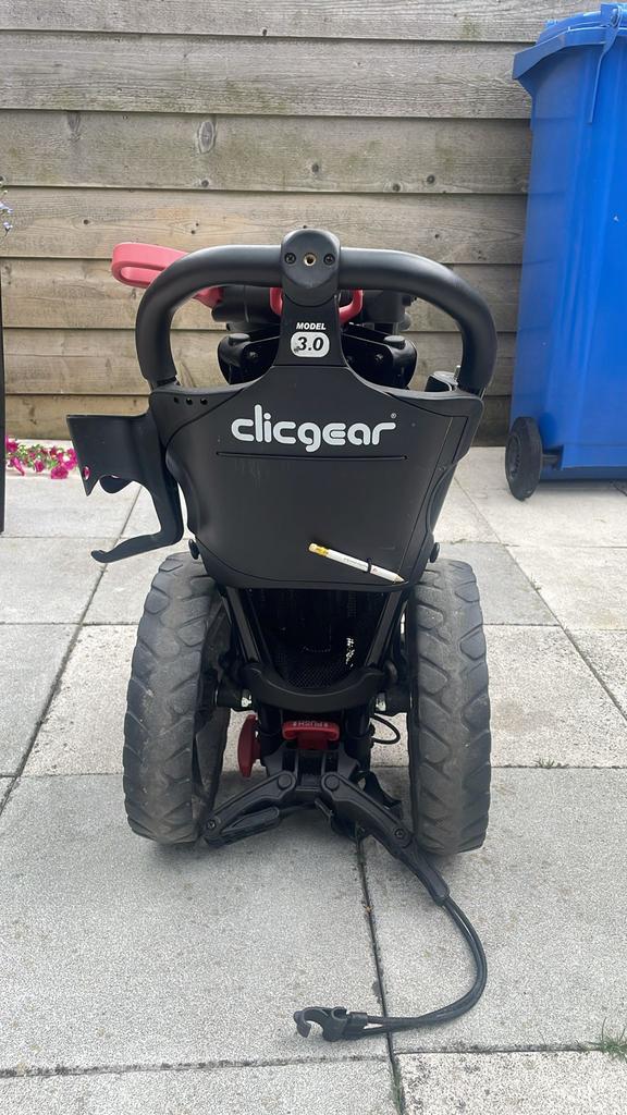 Clicgear Model 3.0 Golftrolley, Sport en Fitness, Golf, Ophalen, Gebruikt, Golfkar, Overige merken