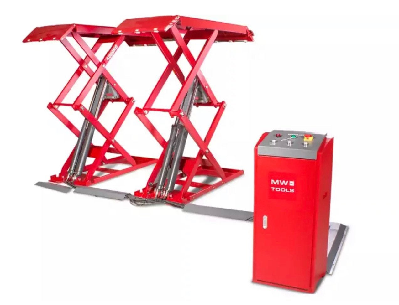 Schaarhefbrug 4,0 Ton 1950mm 230V MW Tools, Ophalen, Nieuw