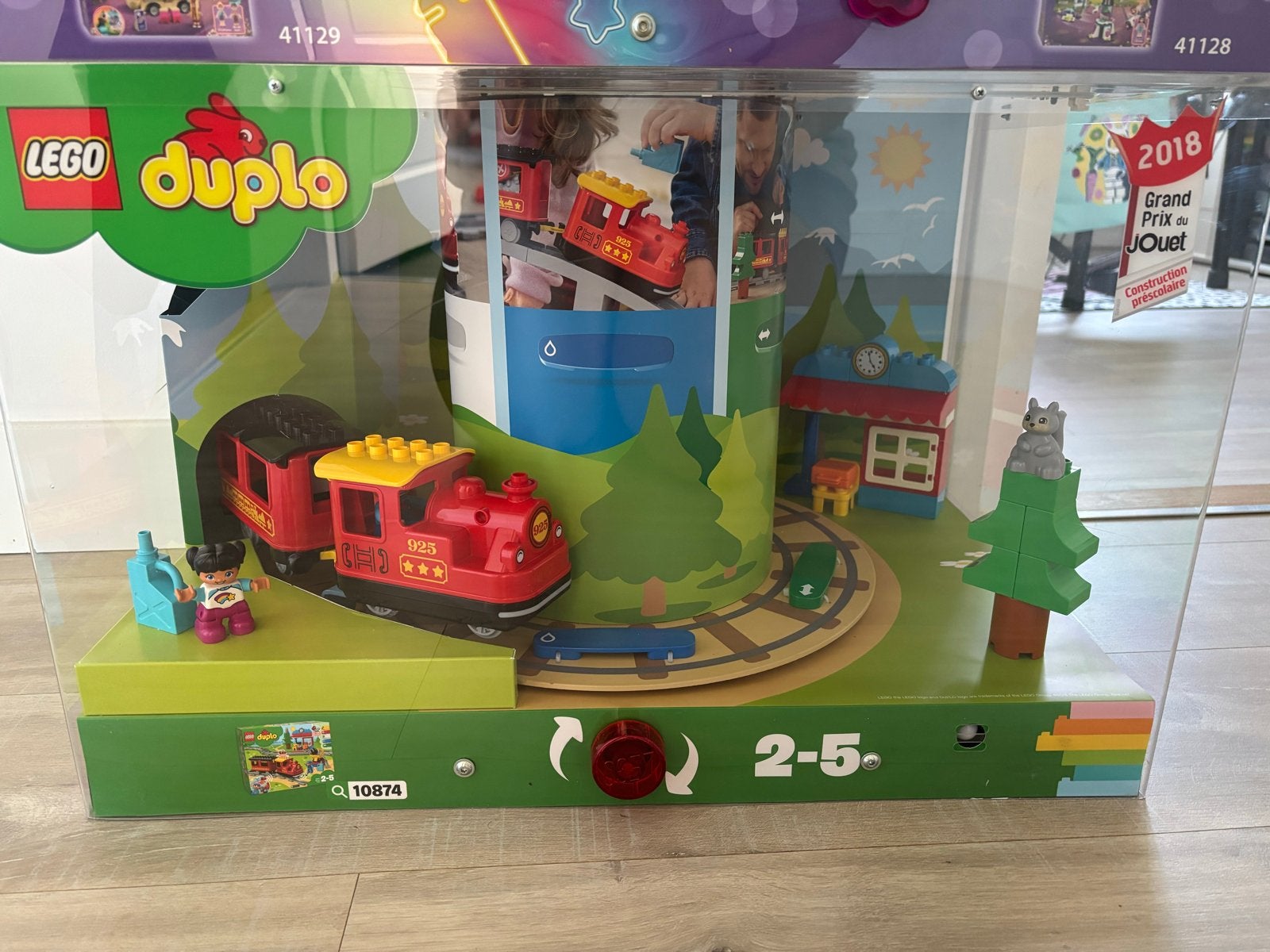 Lego Duplo Promotie Winkel Showcase Display met Licht, Gebruikt, Overige thema's, Overige typen, Ophalen of Verzenden