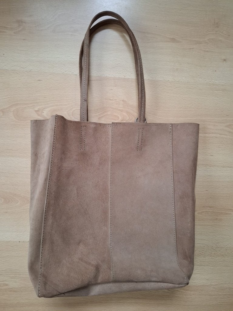 Burkely boodschappentas, Ophalen of Verzenden, Zo goed als nieuw, Beige, Shopper