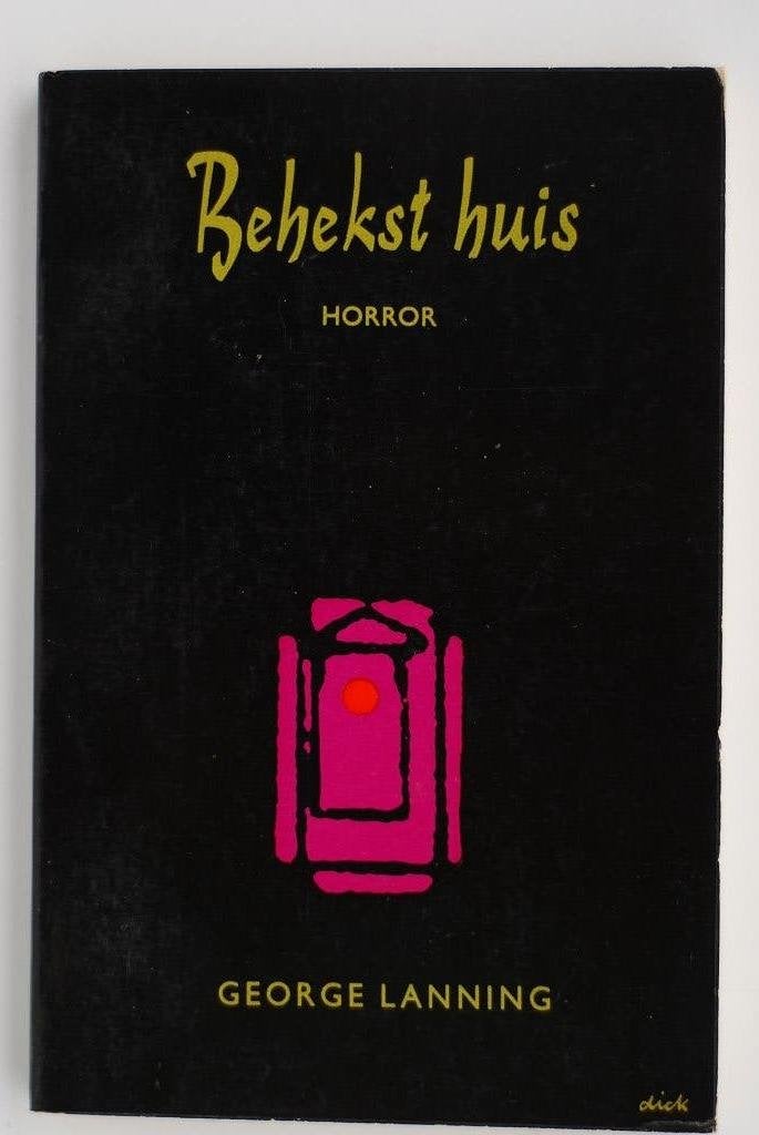 Behekst huis George Lanning - horror boek spookverhaal 1969, Verzenden, Zo goed als nieuw, George Lanning