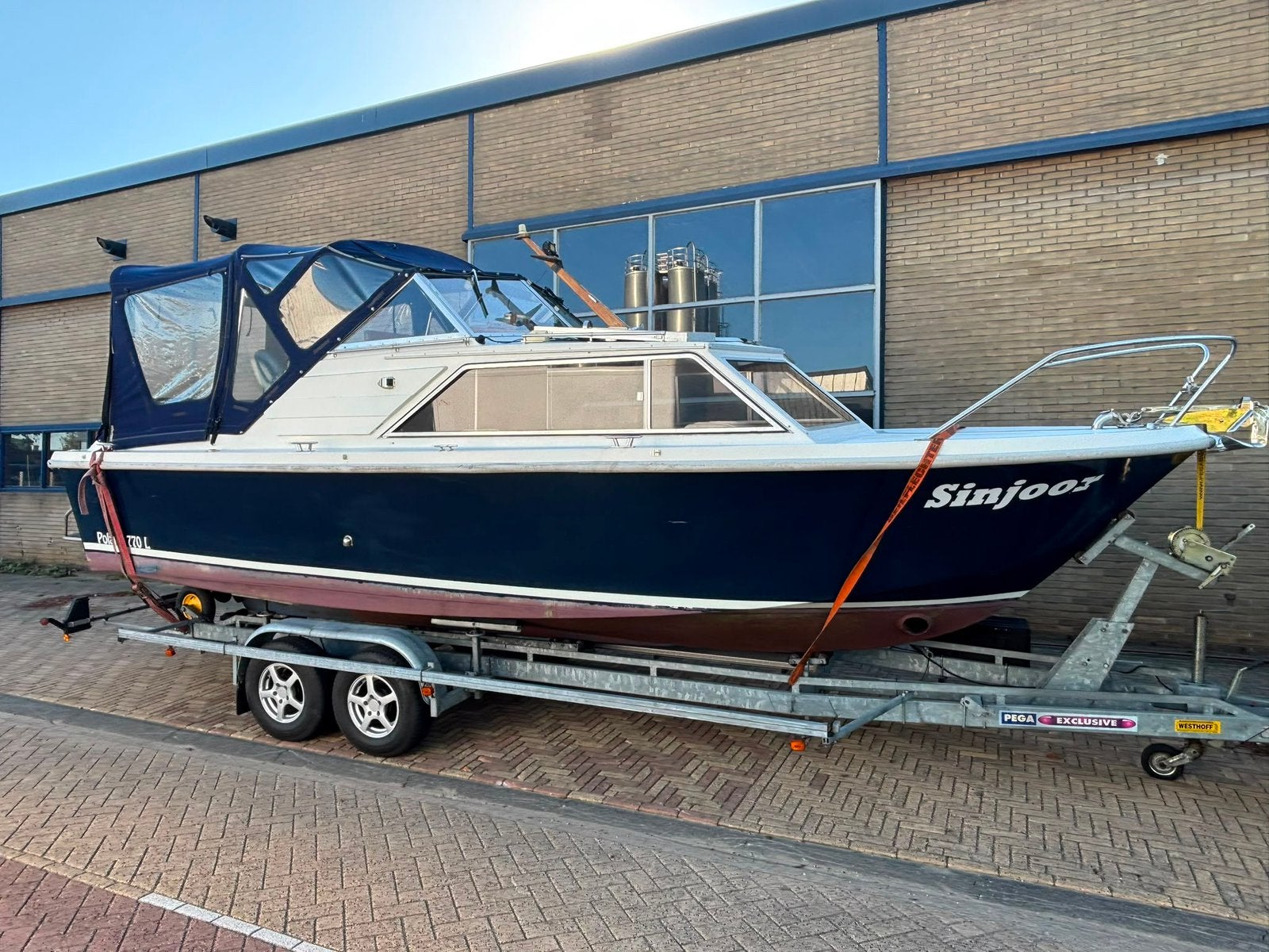 Polaris 770 L met dieselmotor en zgan Vetus boegschroef, Ophalen, Gebruikt, Binnenboordmotor, Diesel