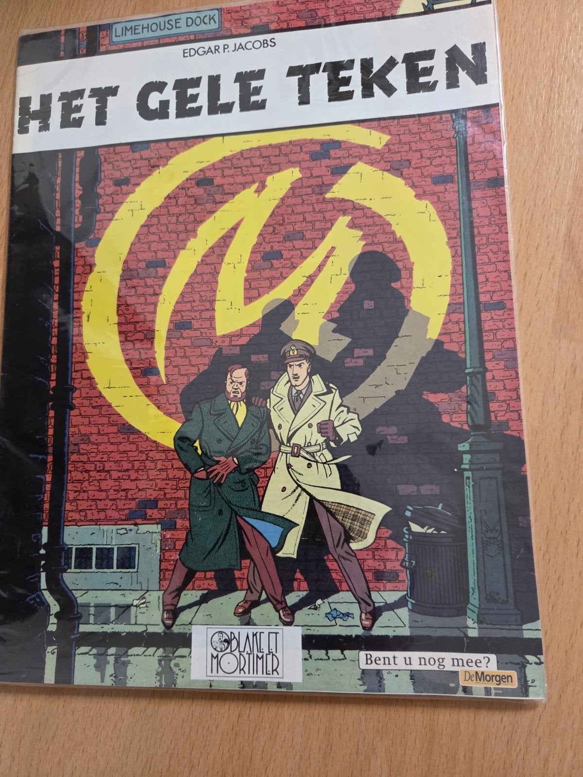 Het Gele Teken - Blake en Mortimer (Edgar P. Jacobs), Eén stripboek, Ophalen of Verzenden, Zo goed als nieuw, Edgar P. Jacobs