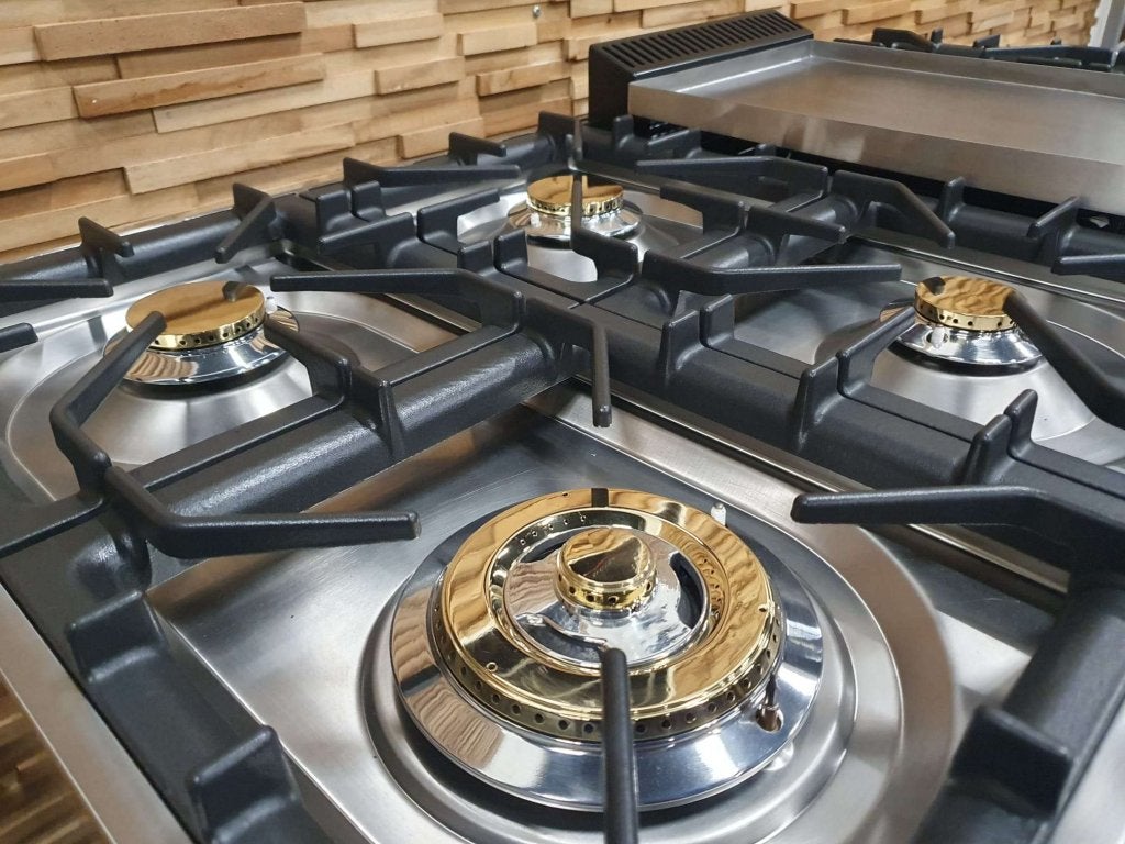 Luxe Boretti Fornuis 120cm RVS 2 multifunctionele ovens!, Witgoed en Apparatuur, Fornuizen, Niet ingevuld, 60 cm of meer, Niet ingevuld