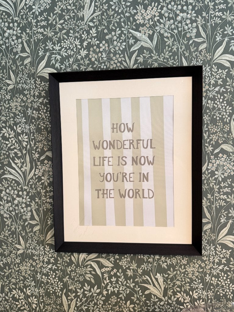 Schilderij nieuw babykamer, Huis en Inrichting, Woonaccessoires | Schilderijen, Tekeningen en Foto's, Ophalen, Minder dan 50 cm