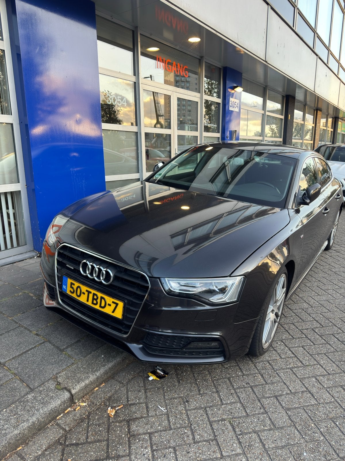 Audi A5 2.0 Tfsi 155KW Sportback QT S-tr 2012 Grijs184000nap, Auto's, Automaat, 4 cilinders, 1984 cc, 4 stoelen