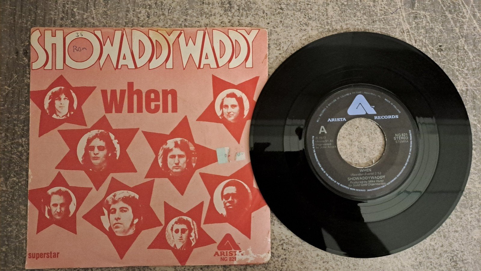 Showaddywaddy  - When, Gebruikt, 7 inch, Pop, Fotohoes