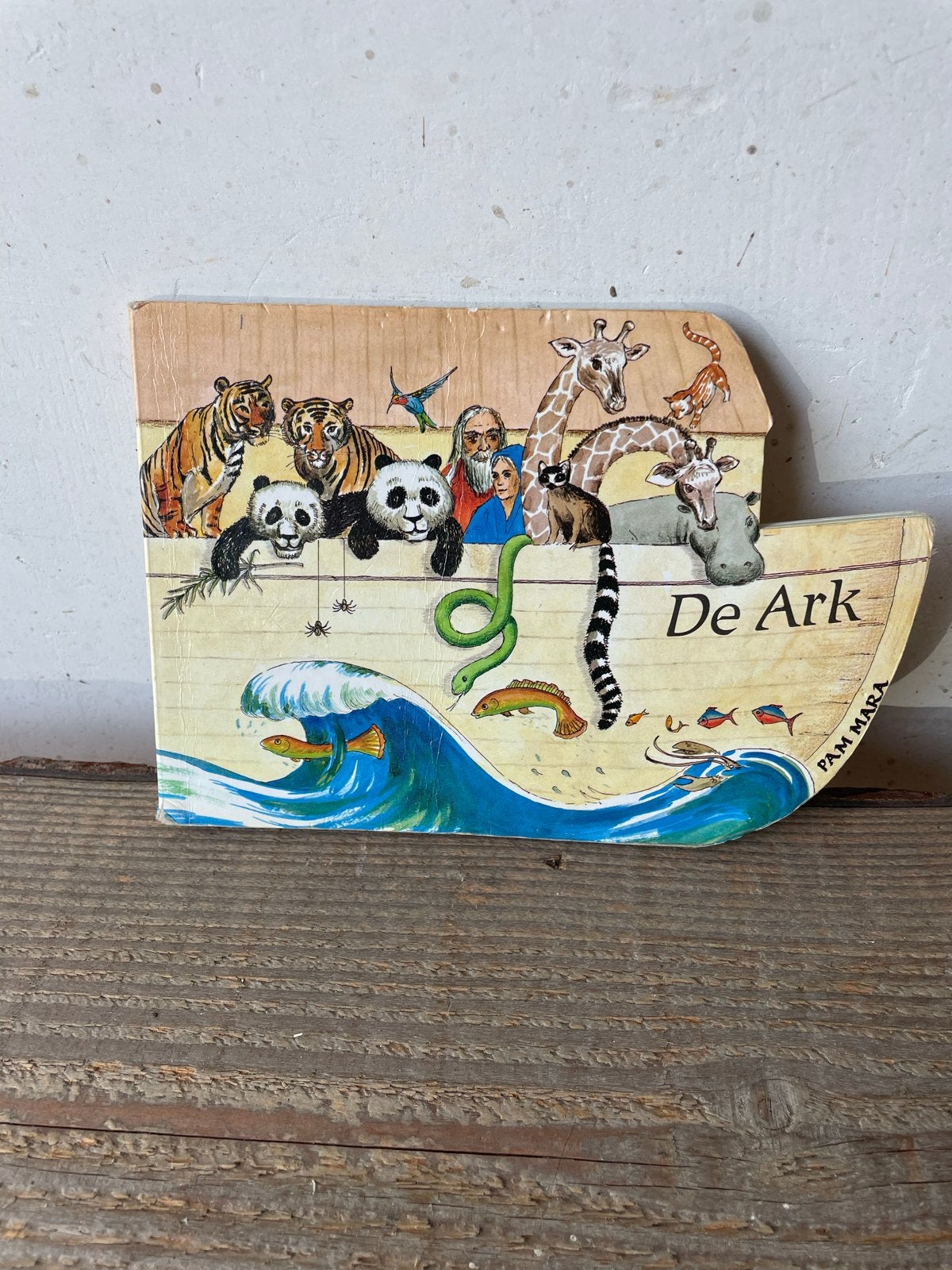De Ark - Pam Mara - Kartonboekje, Ophalen, Gelezen, 2 tot 3 jaar