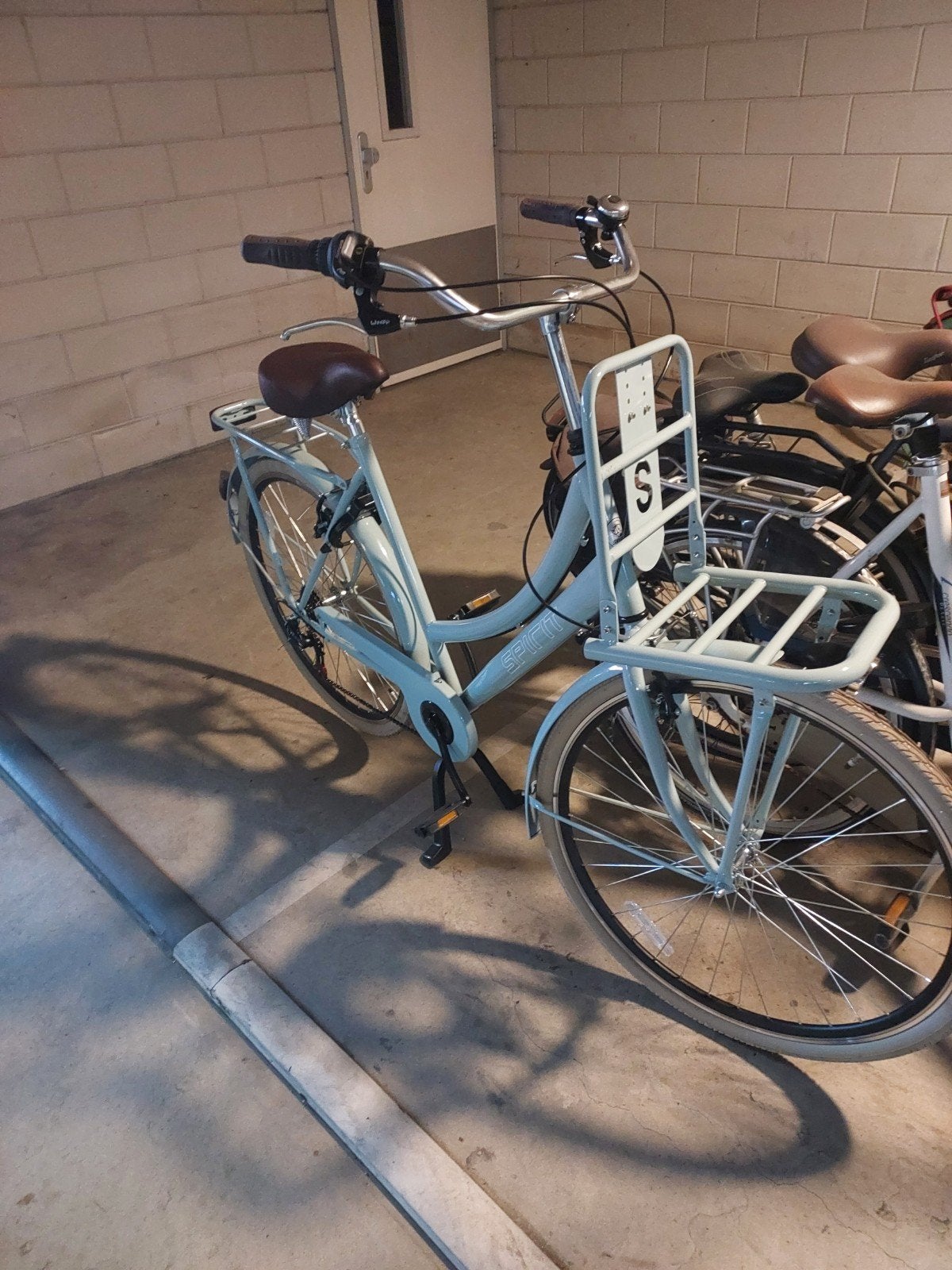 Spirit transporter damesfiets 57 cm, Ophalen, Versnellingen, 56 cm of meer, Zo goed als nieuw