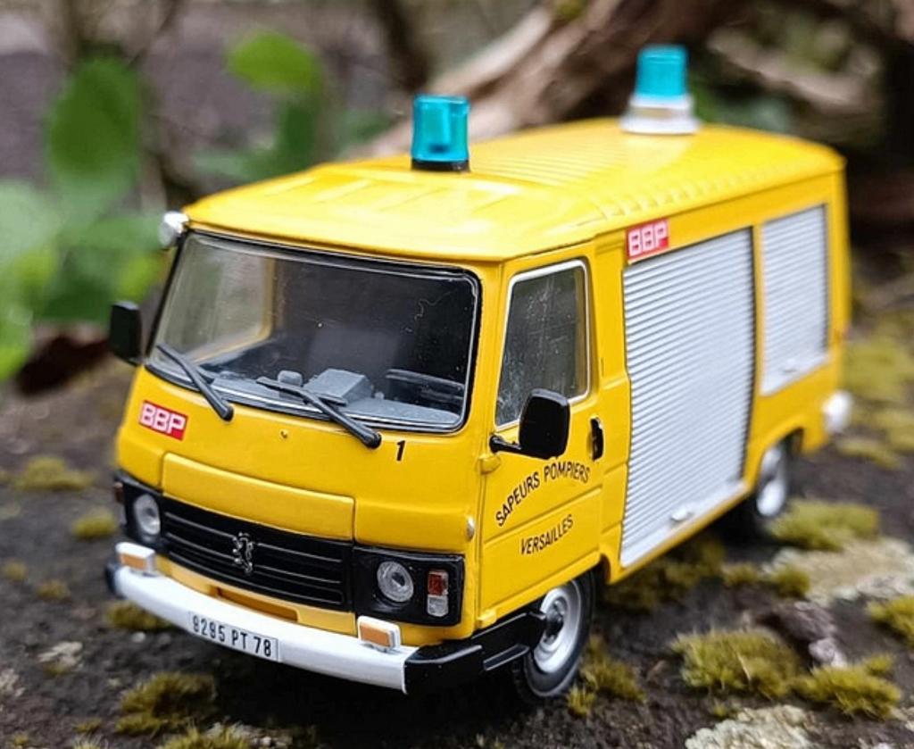 Peugeot J9 VSR BBP BRANDWEER schaal 1/43 # 59, Hobby en Vrije tijd, Modelauto's | 1:43, Verzenden, Nieuw, Auto, Overige merken