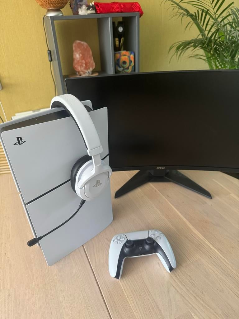 PS5 Disc Edition + Controller + Headset, Spelcomputers en Games, Spelcomputers | Sony PlayStation 5, Nieuw, Ophalen of Verzenden