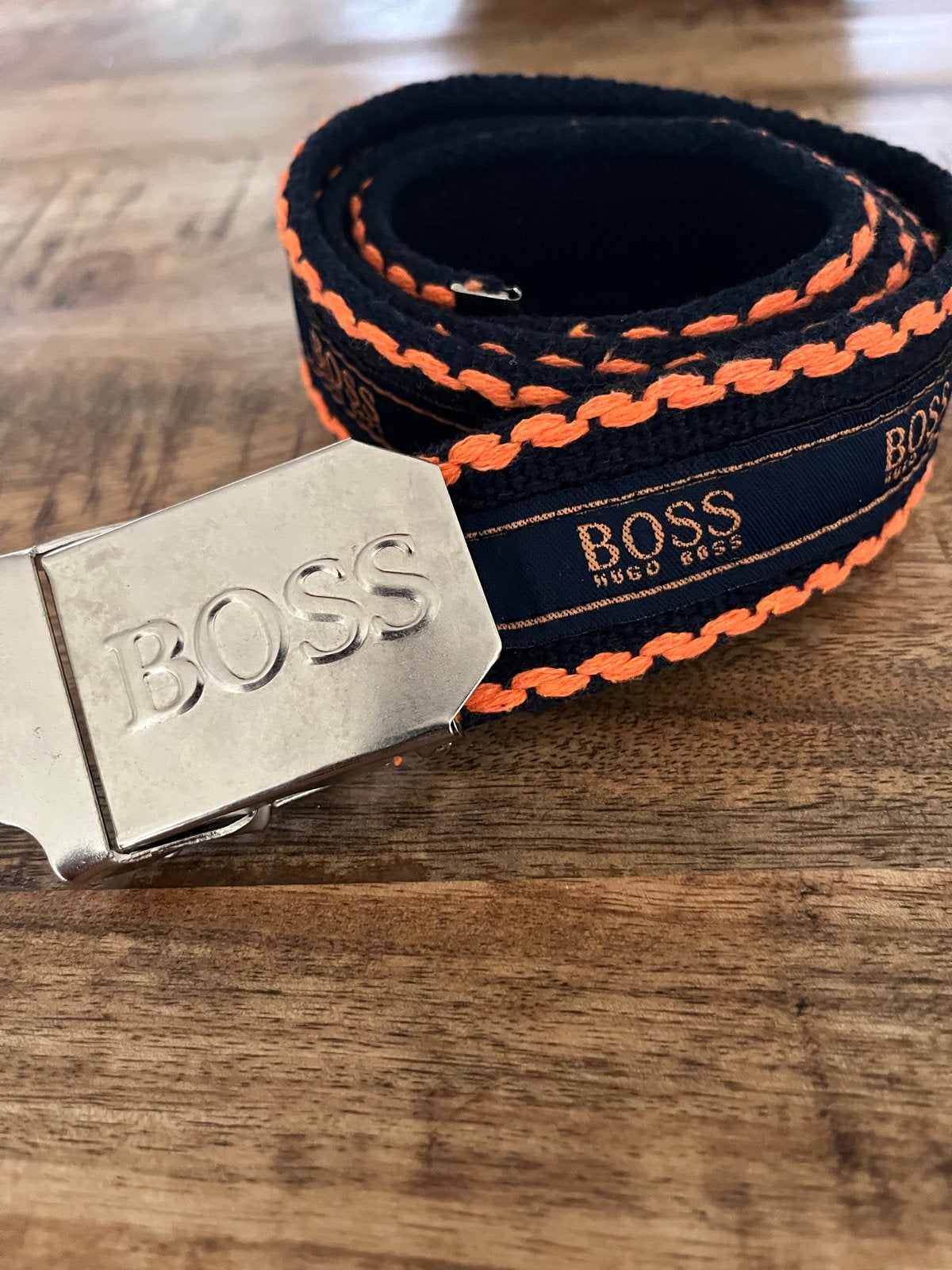 Boss Riem 120cm - Eenvoudig In Te Korten, Overige kleuren, Ophalen of Verzenden, 115 cm of meer, Riem of Ceintuur