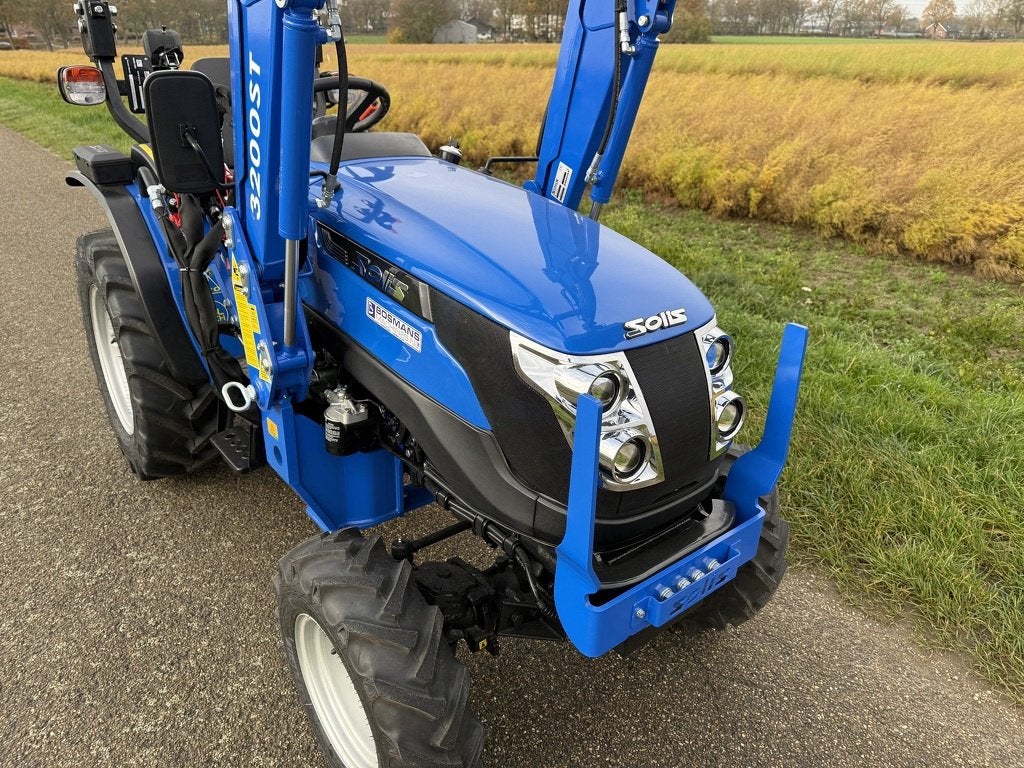 Solis 22 minitractor NIEUW met frontlader / brede agribanden, Nieuw, Overige merken, Tot 2500