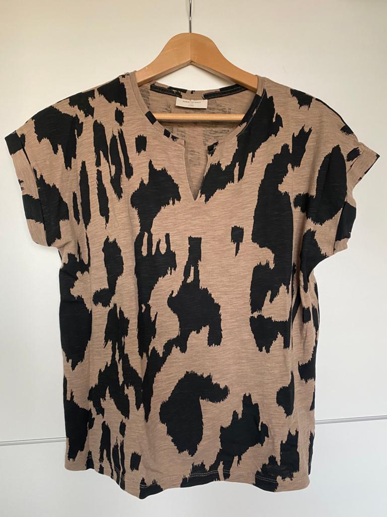 Z.G.A.N.! prachtig Freequent-shirt, mt L, Verzenden, Zo goed als nieuw, Maat 42/44 (L), Korte mouw