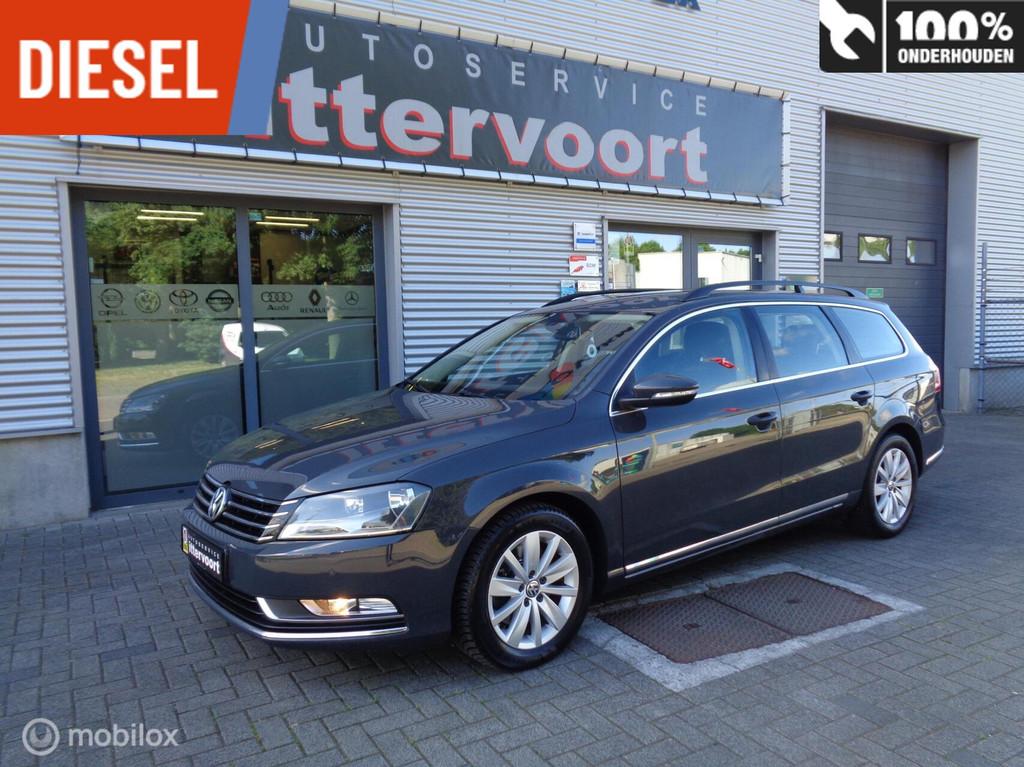 Volkswagen Passat Variant 2.0 TDI Comfortline BlueMotion, Auto's, Volkswagen, Euro 5, Stof, 4 cilinders, Grijs
