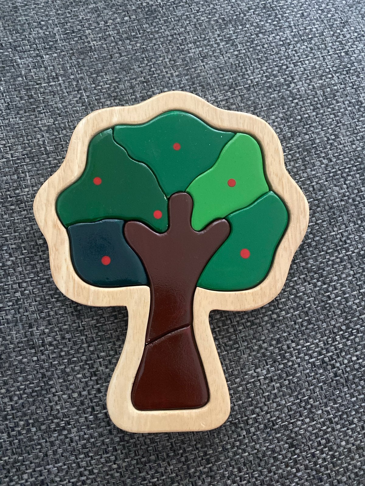 Montessori Houten boom puzzel voor peuters/ kleuters, Ophalen of Verzenden, Zo goed als nieuw, Overige typen