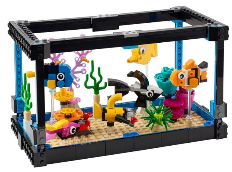 LEGO - 31122 - Creator - Model - Creature - Fish Tank, Kinderen en Baby's, Speelgoed | Duplo en Lego, Gebruikt, Lego, Ophalen of Verzenden