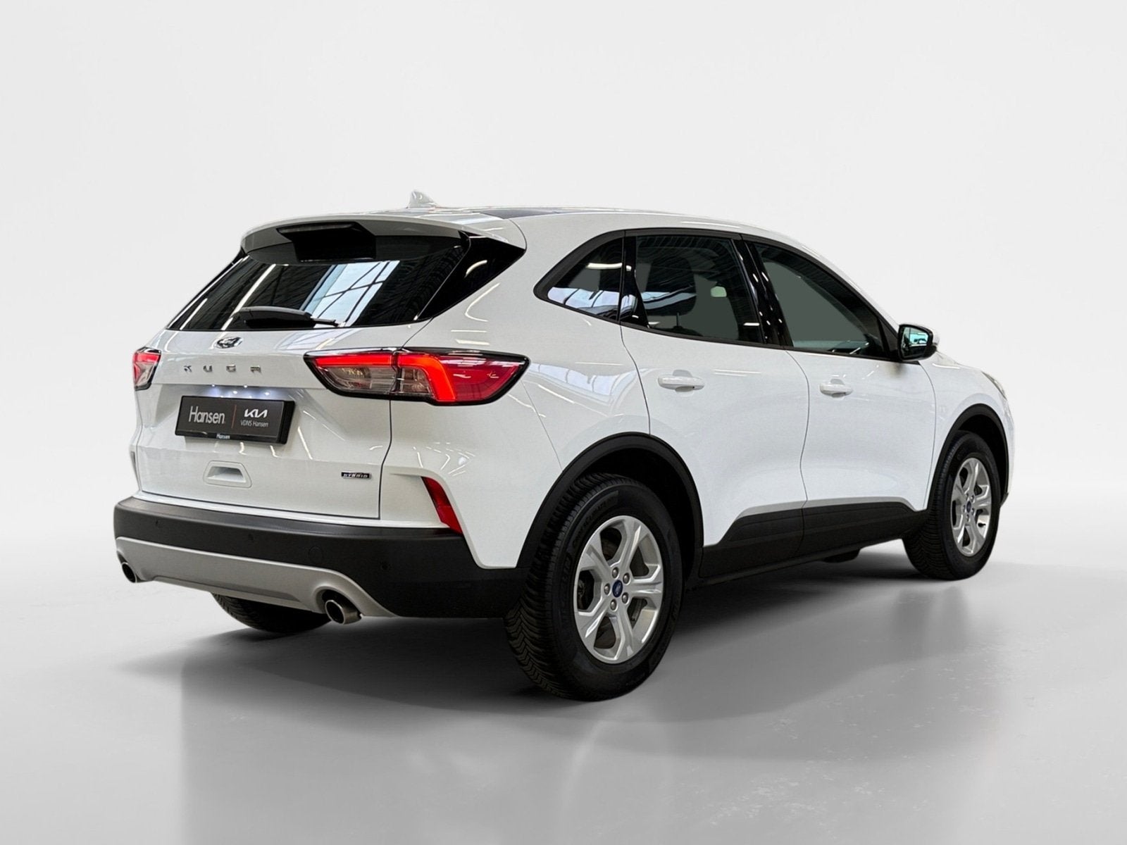 Ford Kuga 2.5 PHEV Trend I Winterpakket I Navi I Cruise Cont, Auto's, Gebruikt, Euro 6, 4 cilinders, Wit