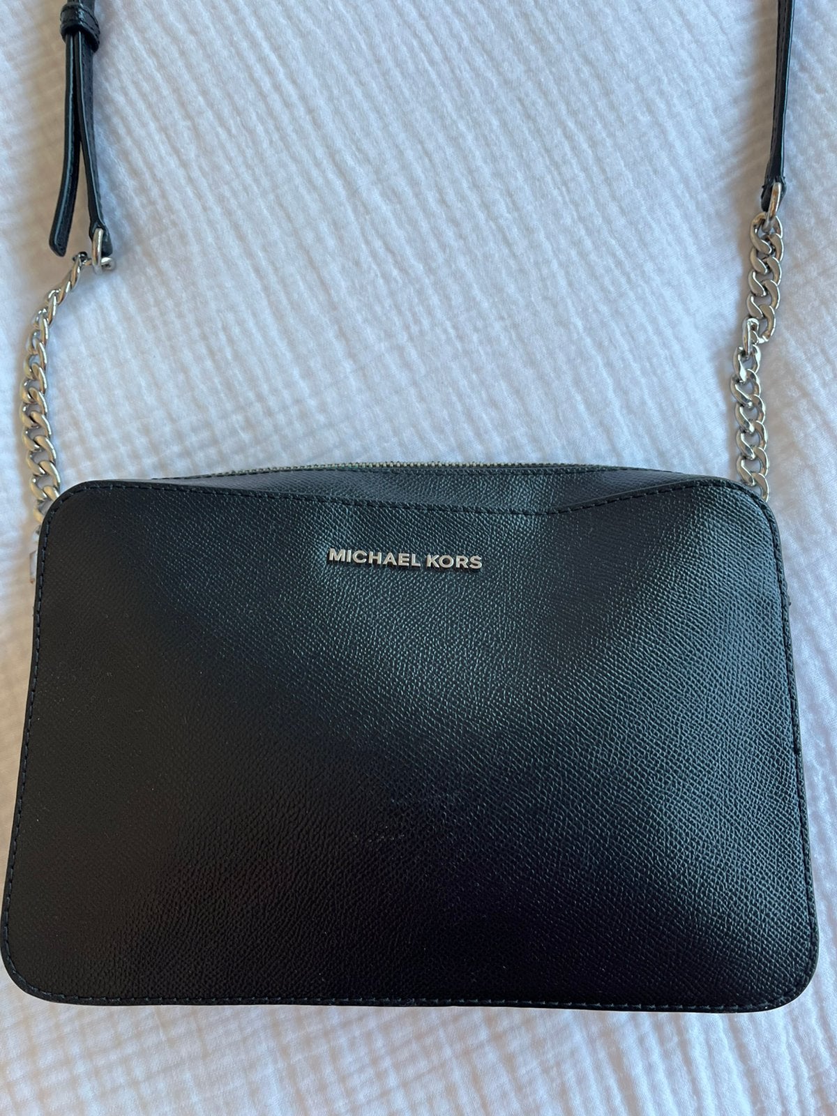 Michael Kors handtas, Ophalen of Verzenden, Gebruikt, Zwart, Handtas